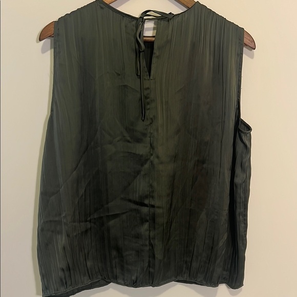 Loft Green Sleeveless Tank Top, Womens Medium - Picture 4 of 6